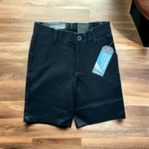 Nautica Adjustable Waist Boys Blue Uniform Shorts Size 5R